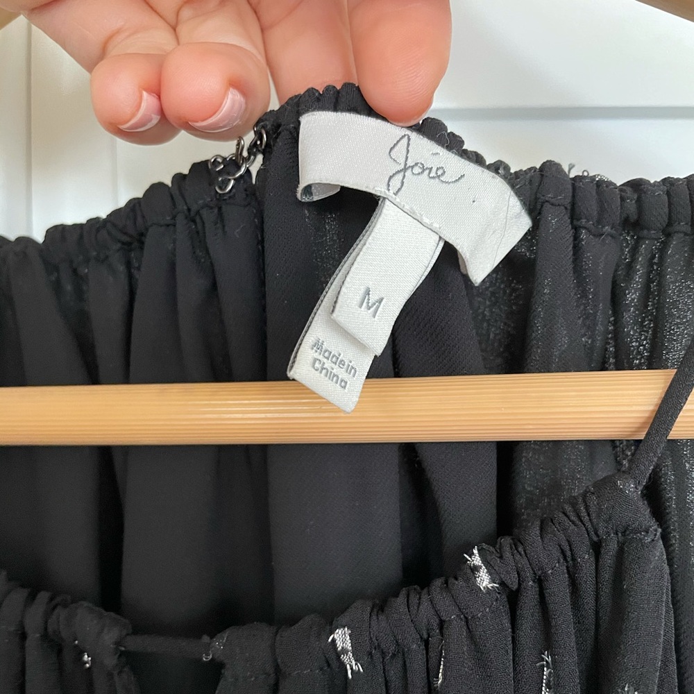 JOIE smocked waist dress